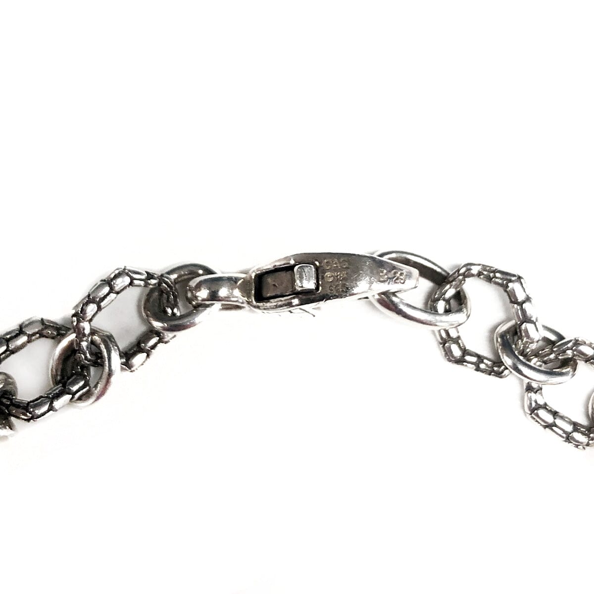 Great Lakes Coin Asch Grossbardt Silver 18k Gold &amp; Pearl Bracelet