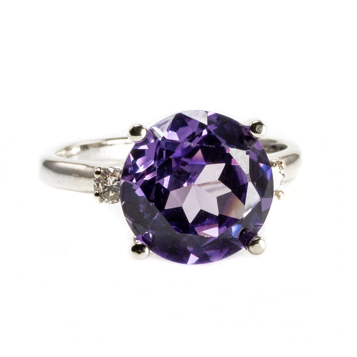 Great Lakes Boutique 14 k White Gold &amp; Alexandrite Ring