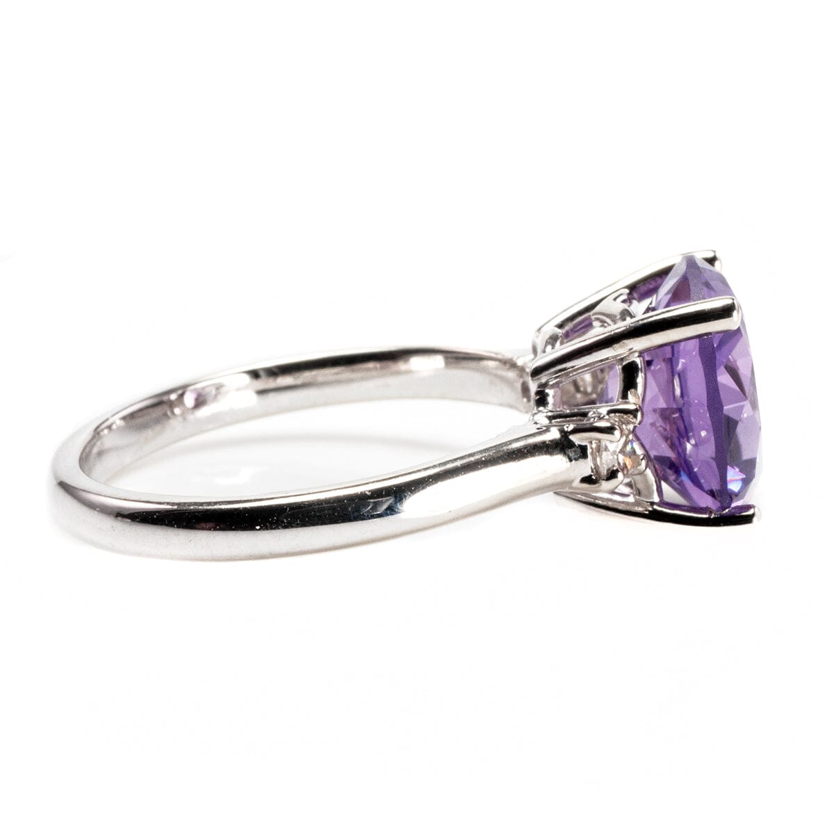 Great Lakes Boutique 14 k White Gold &amp; Alexandrite Ring