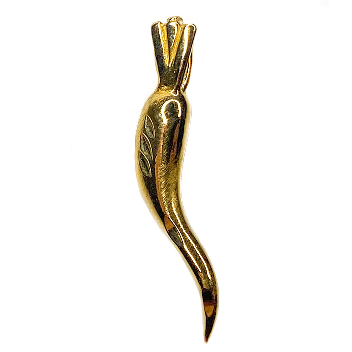Great Lakes Boutique 14 k Yellow Gold Cornicello Pendant