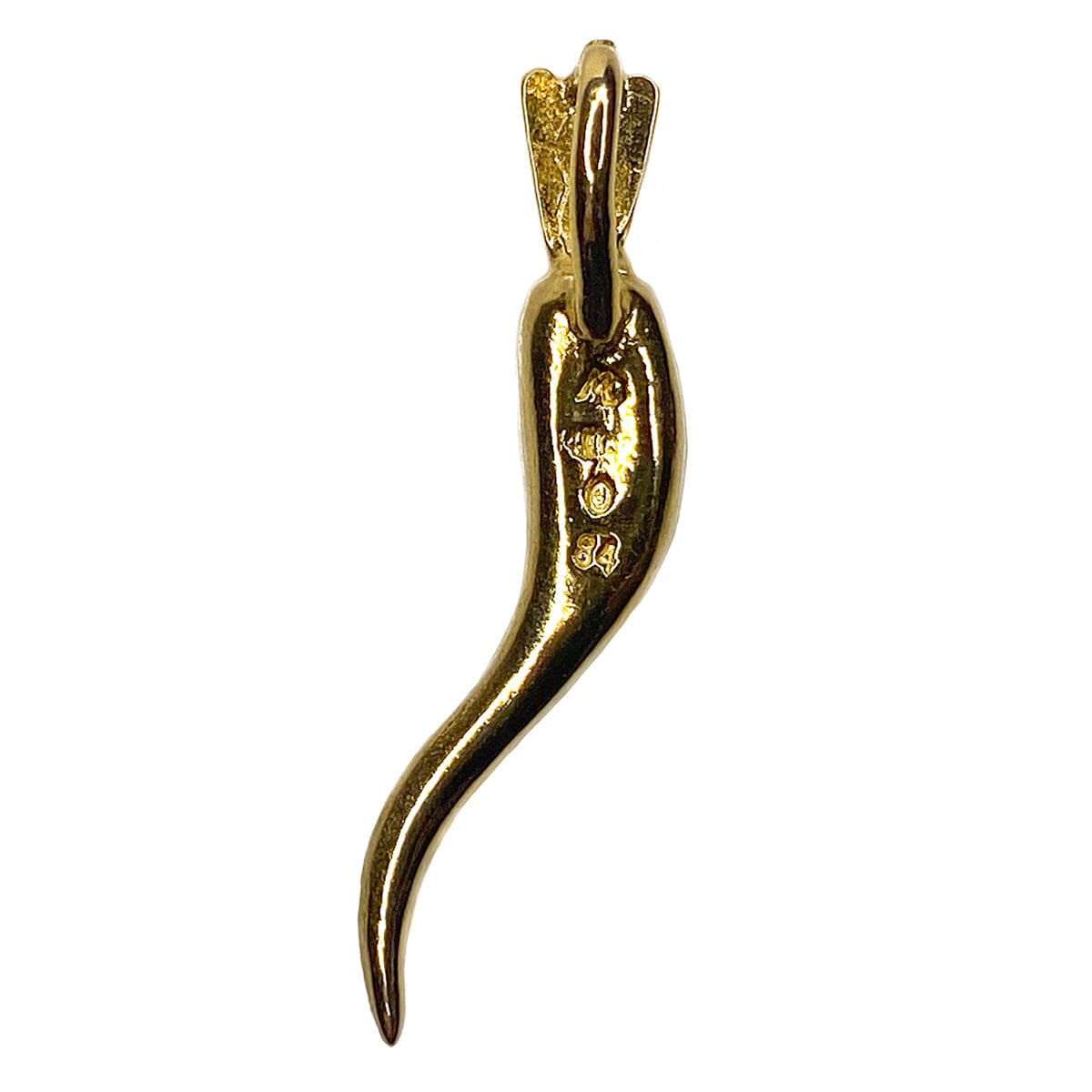 Great Lakes Boutique 14 k Yellow Gold Cornicello Pendant