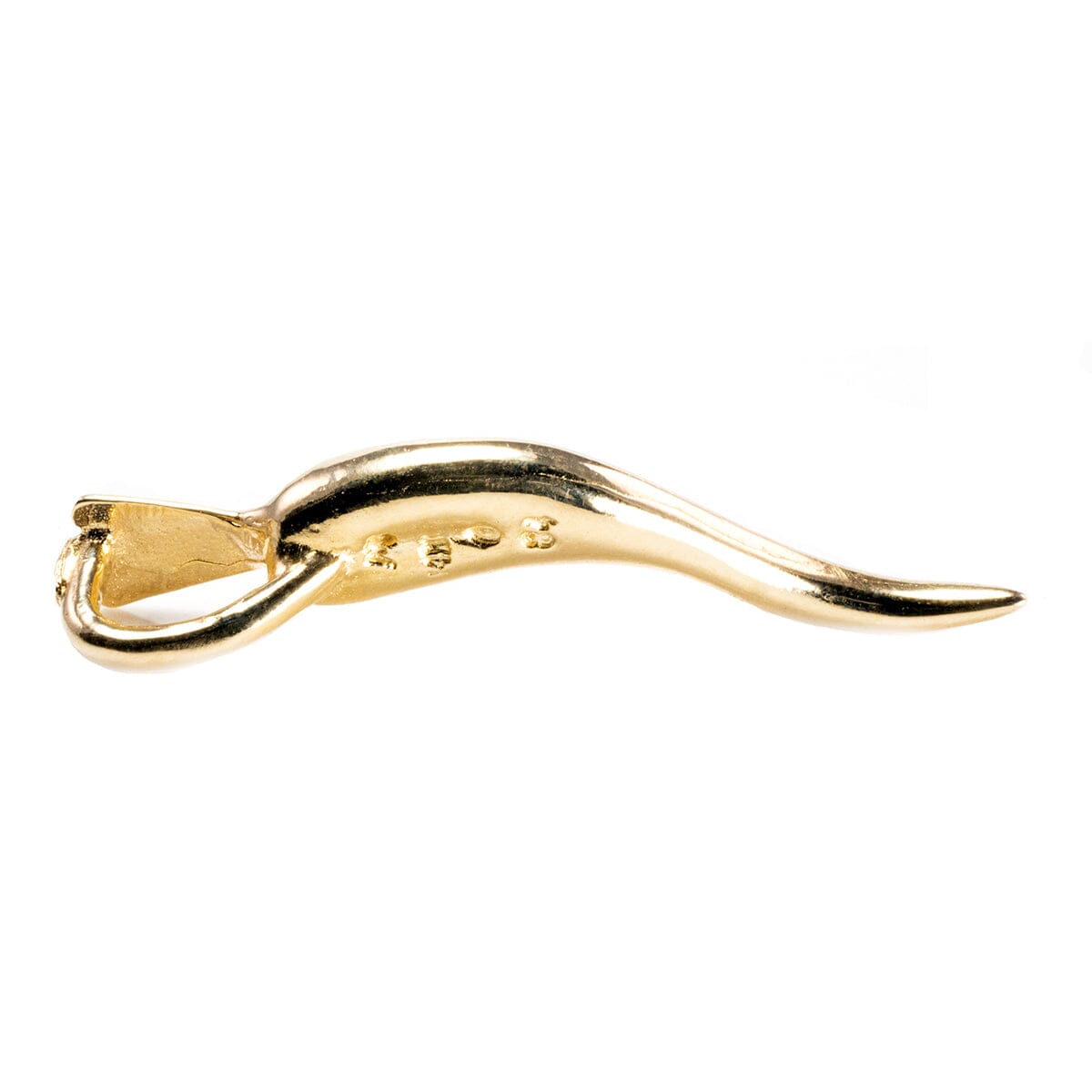 Great Lakes Boutique 14 k Yellow Gold Cornicello Pendant