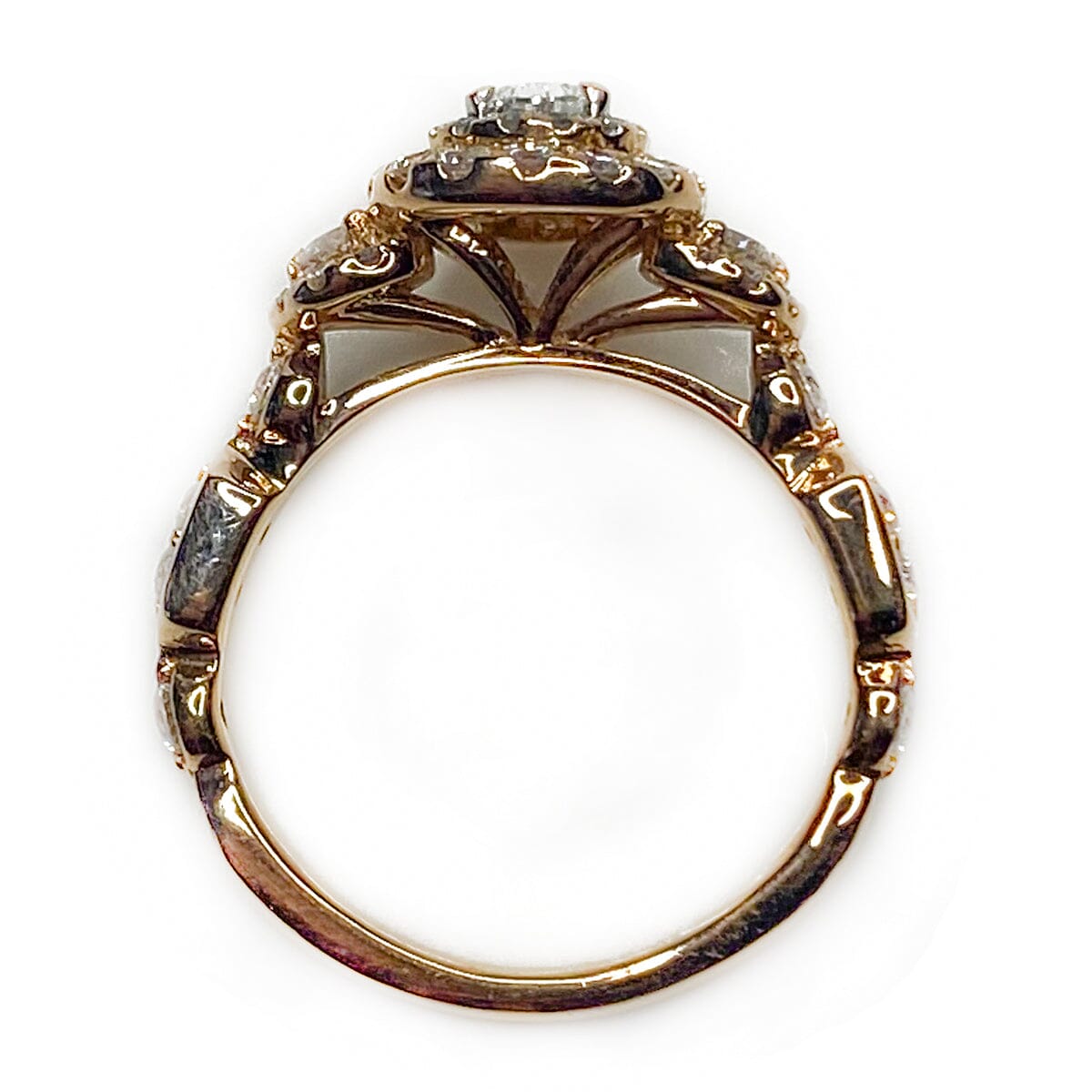 Great Lakes Boutique 14 k Rose Gold Diamond Ring