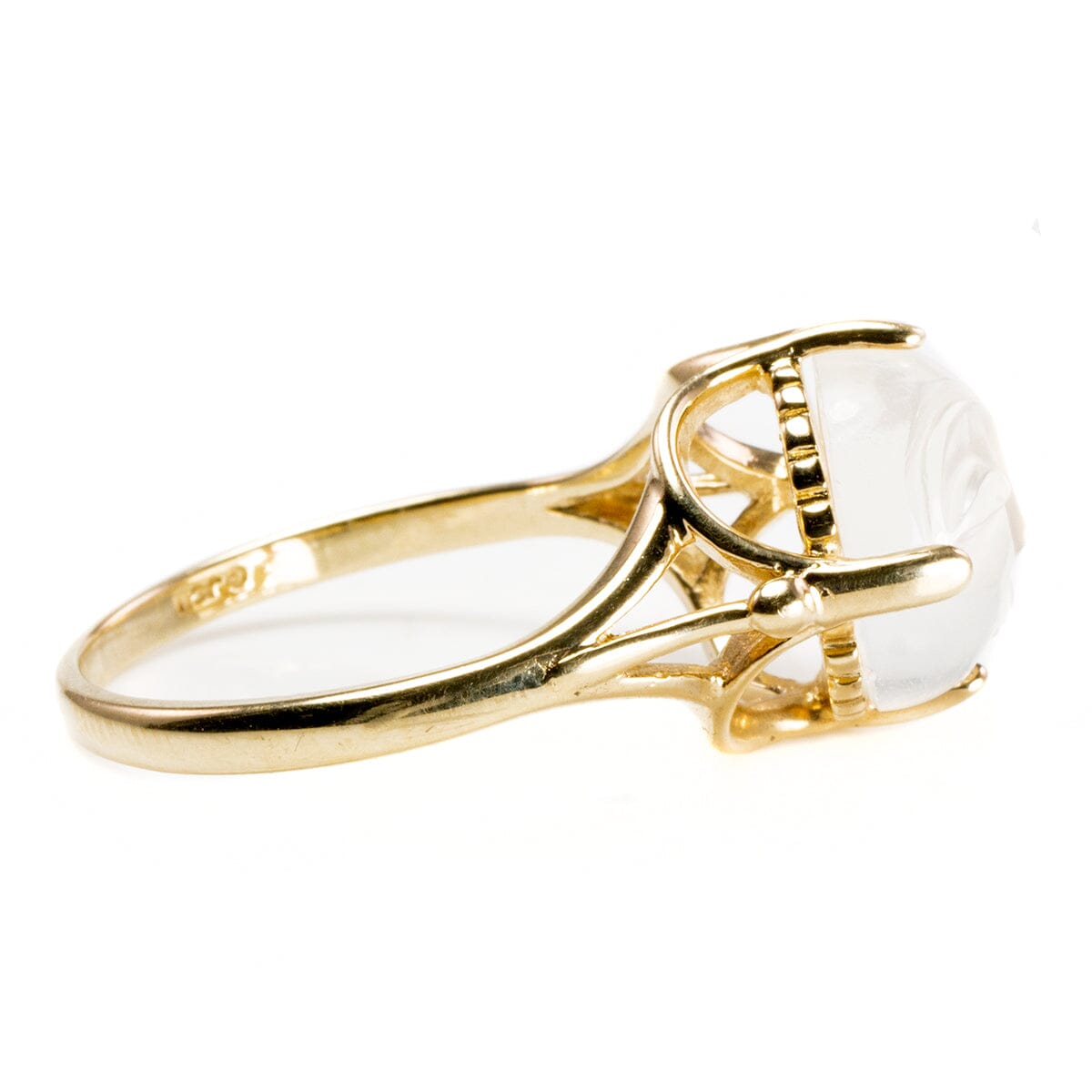 Great Lakes Boutique 10 k Gold Man in the Moon Ring