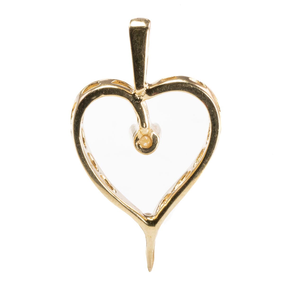Great Lakes Boutique 14 k Gold &amp; Diamond Heart Pendant