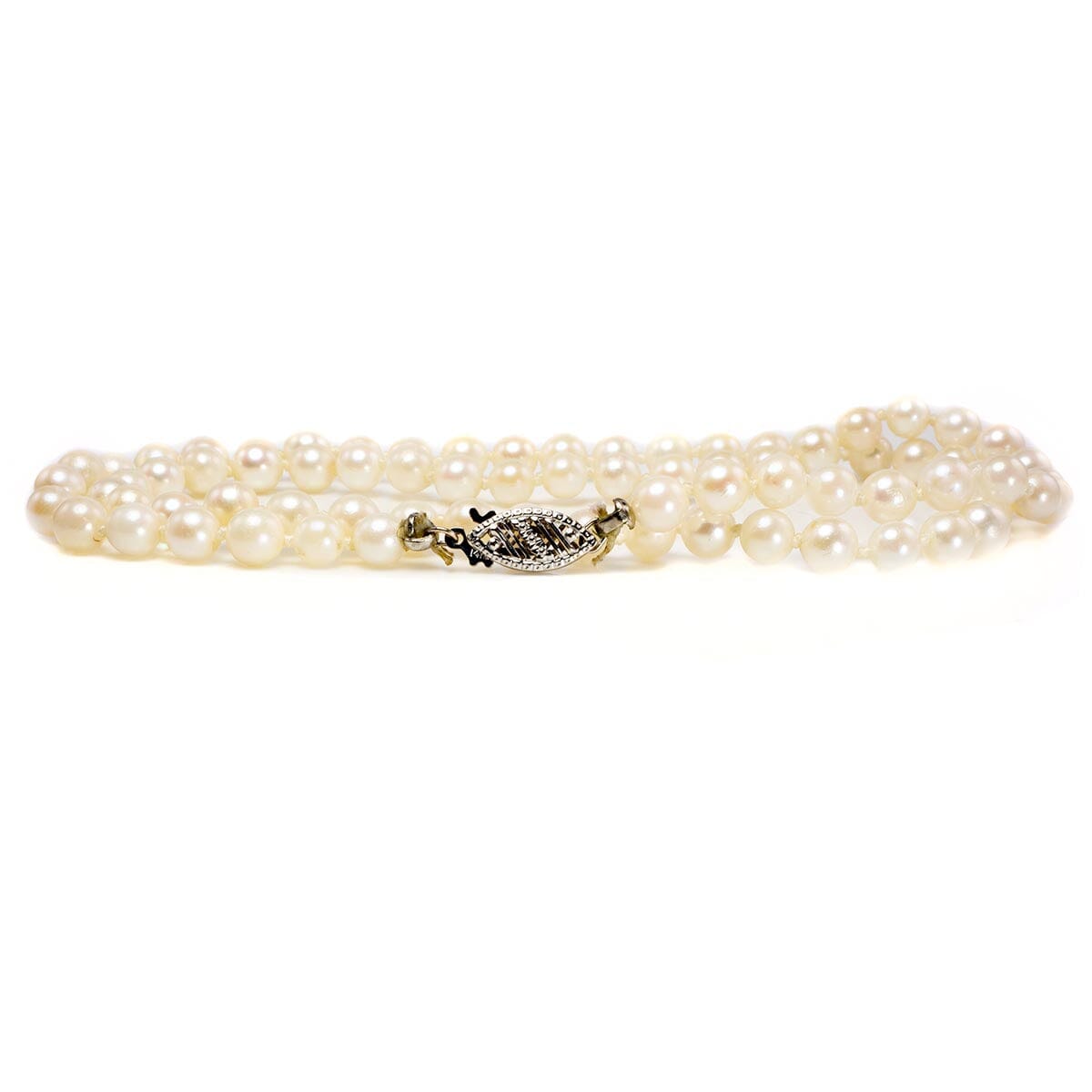 Great Lakes Boutique 14 k White Gold &amp; Pearl Necklace