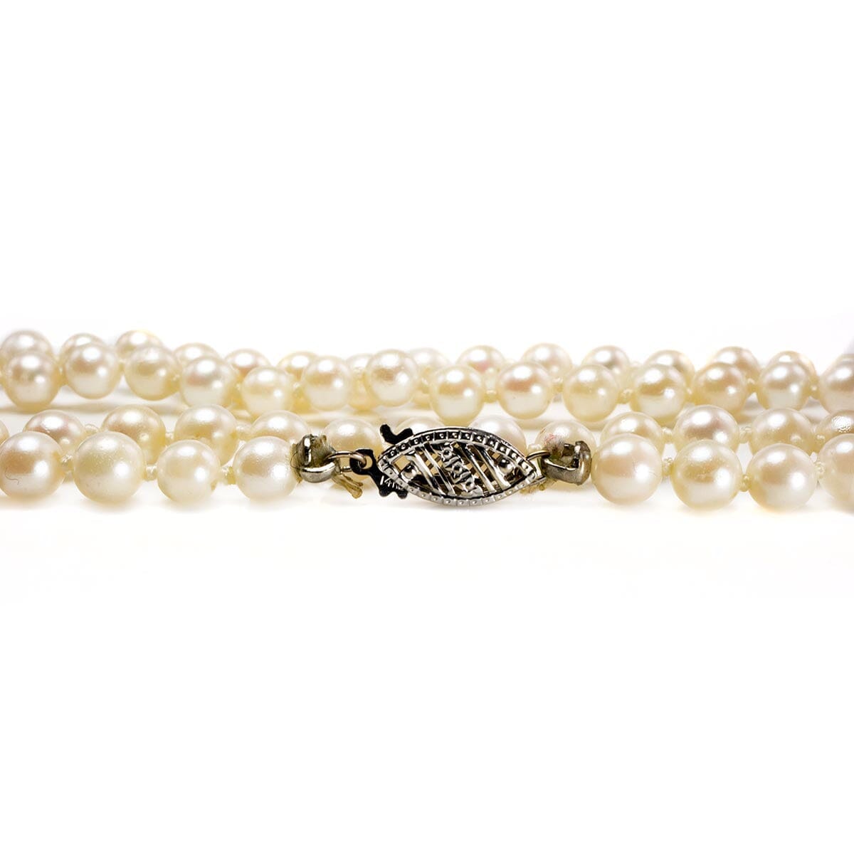 Great Lakes Boutique 14 k White Gold &amp; Pearl Necklace