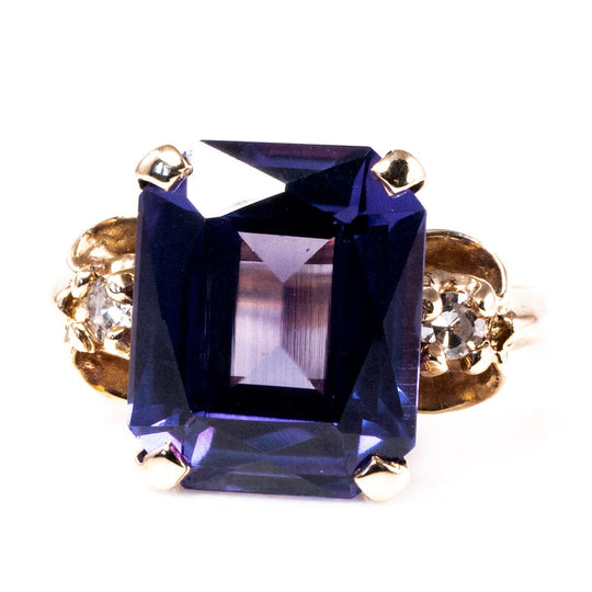 10 k Gold Alexandrite Ring