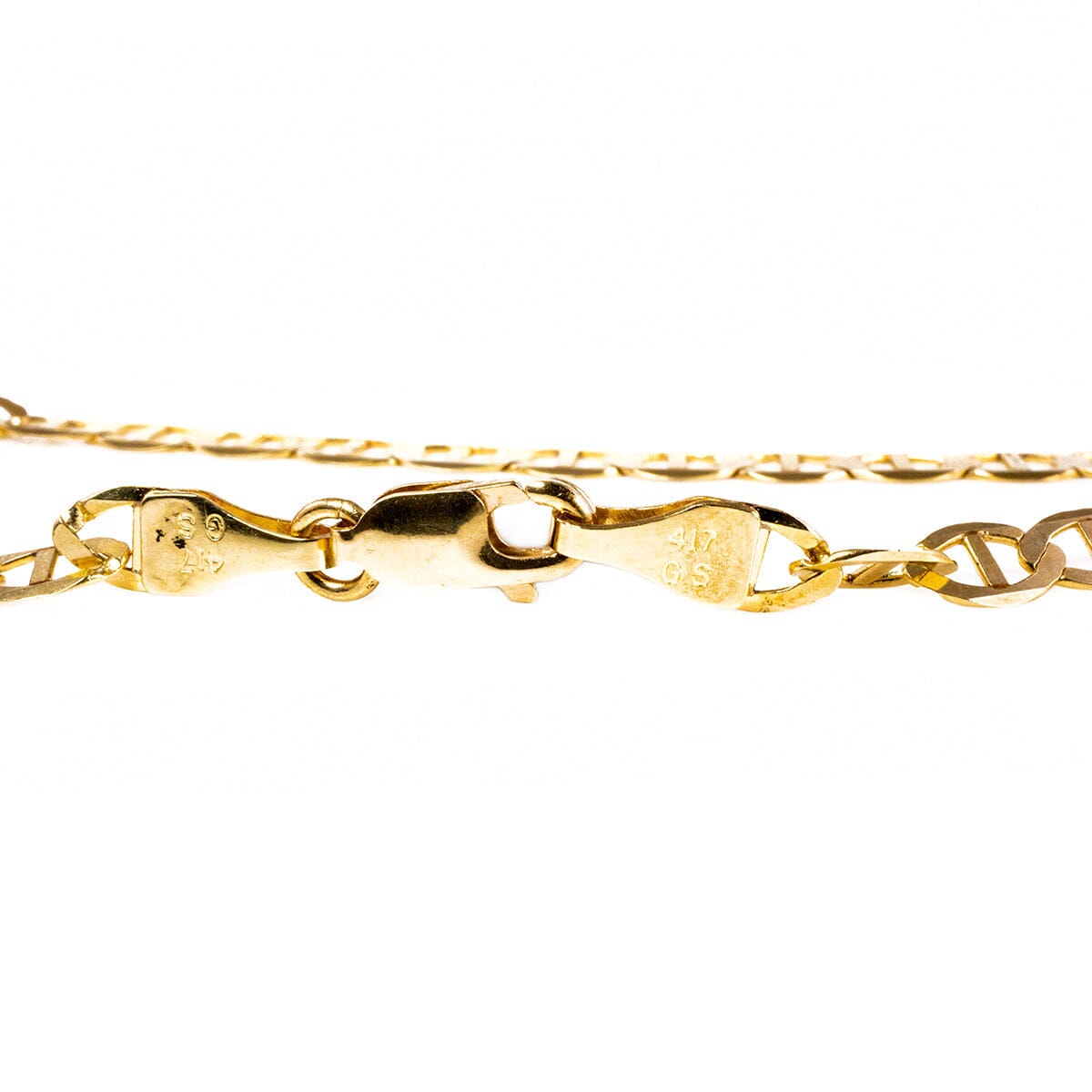 Great Lakes Boutique 10 k Gold Mariner Ankle Bracelet