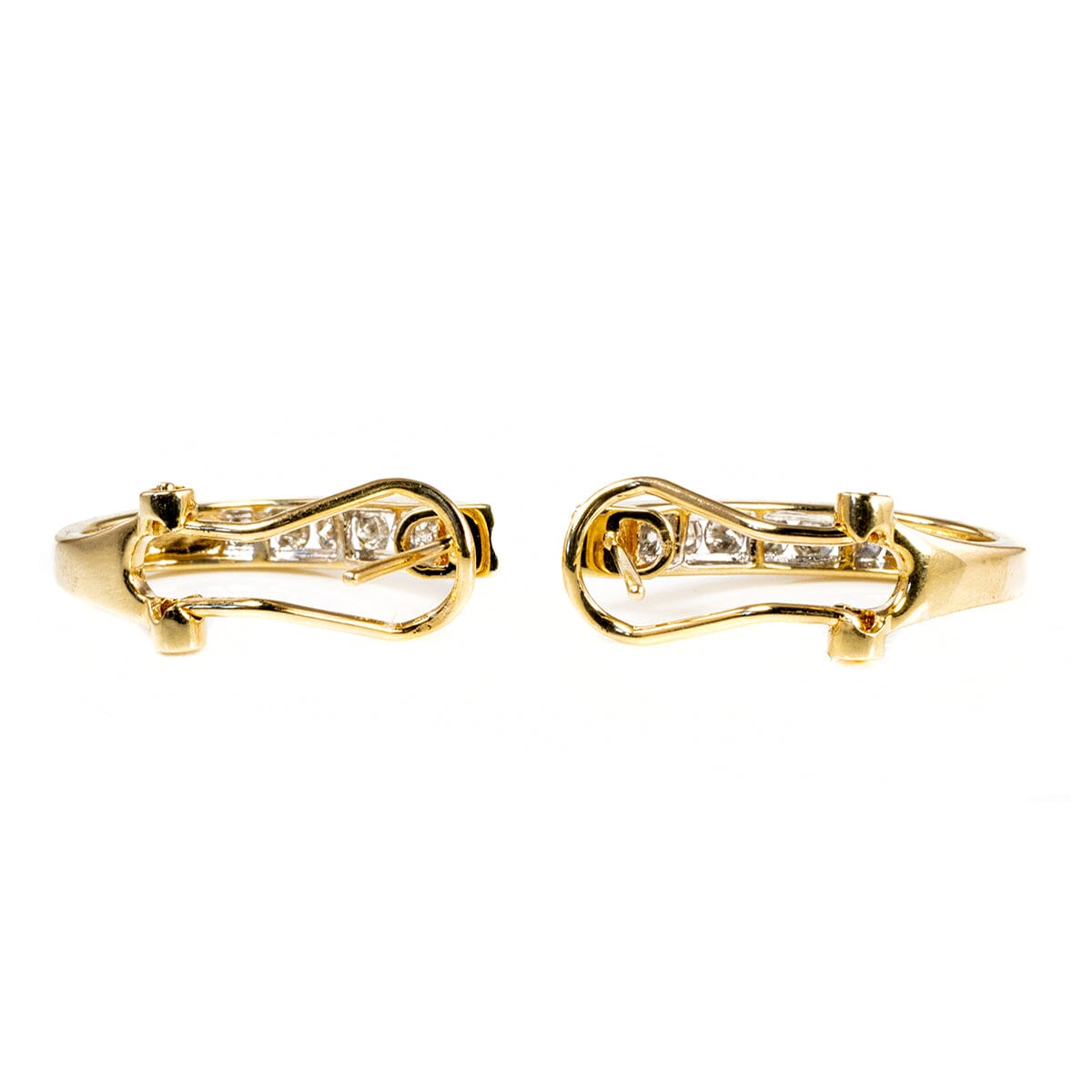 Great Lakes Boutique 14 k Gold &amp; Diamond Earrings