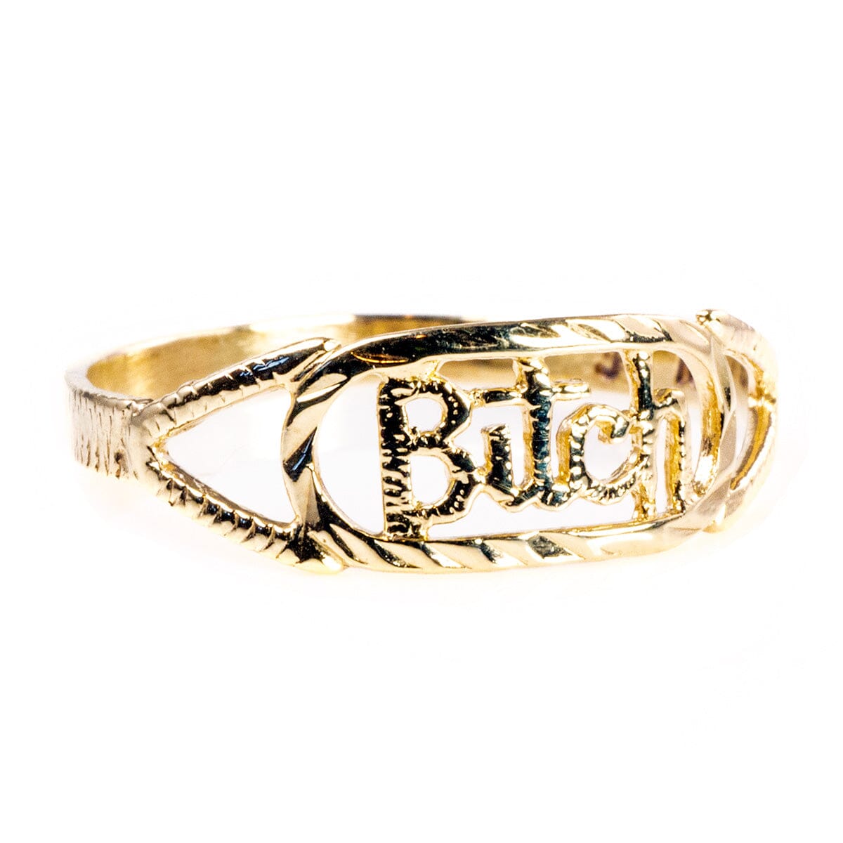 Great Lakes Boutique 10 k Gold Bitch Ring