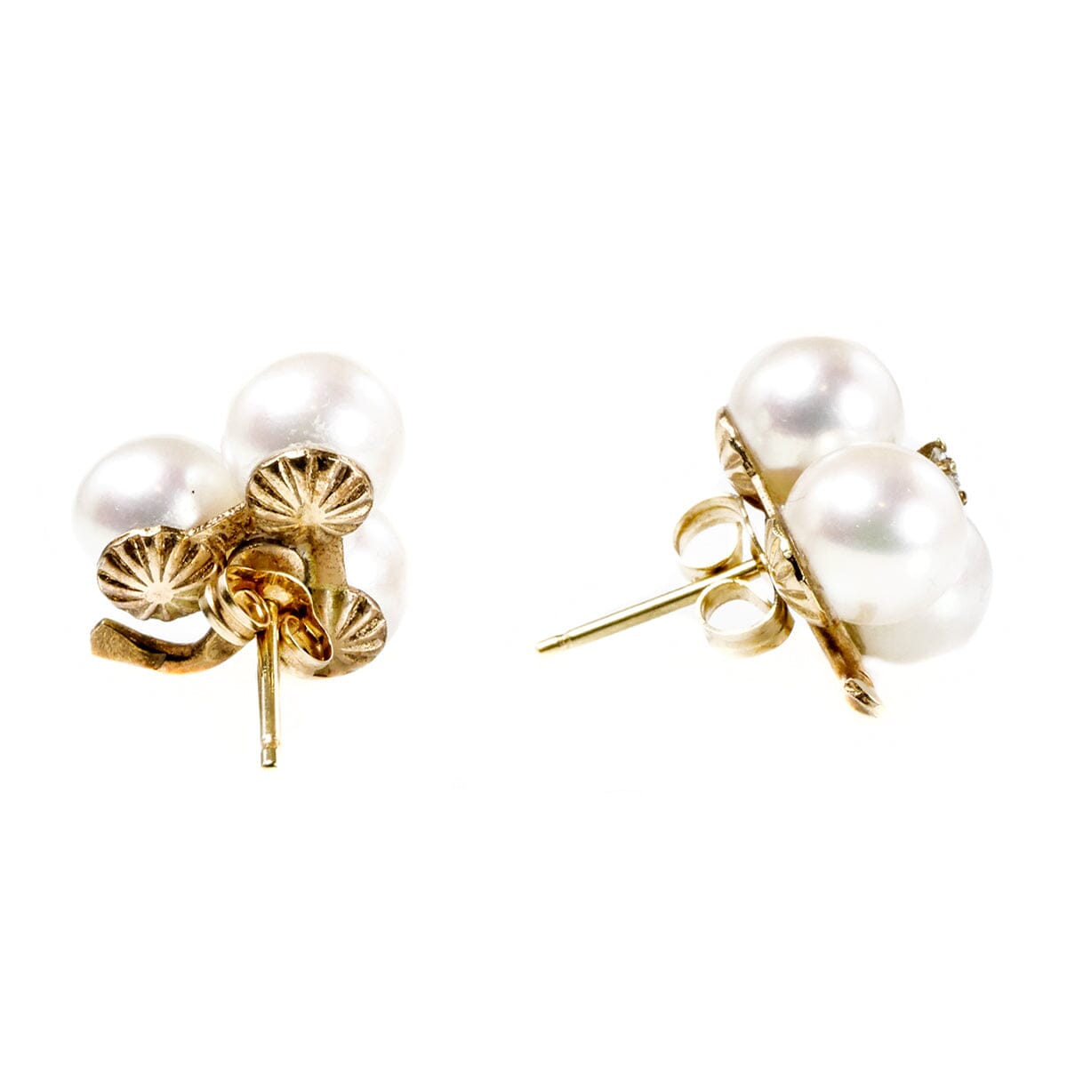Great Lakes Boutique 14 k Gold &amp; Pearl Earrings