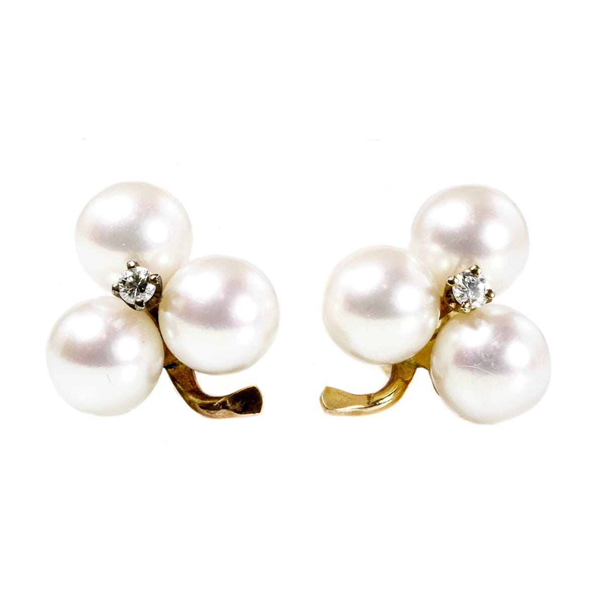Great Lakes Boutique 14 k Gold &amp; Pearl Earrings