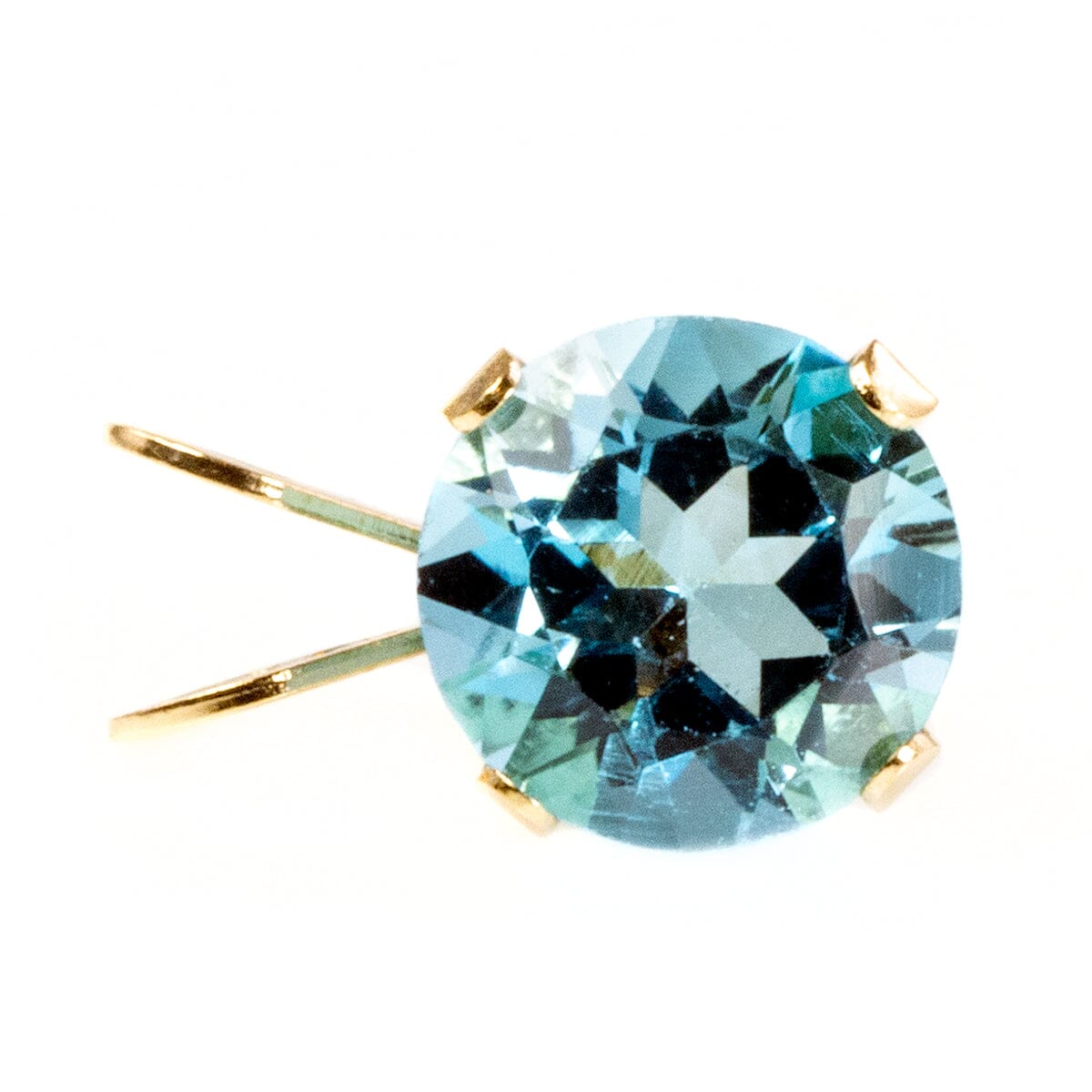 Great Lakes Boutique 14 k Gold &amp; Blue Topaz Pendant