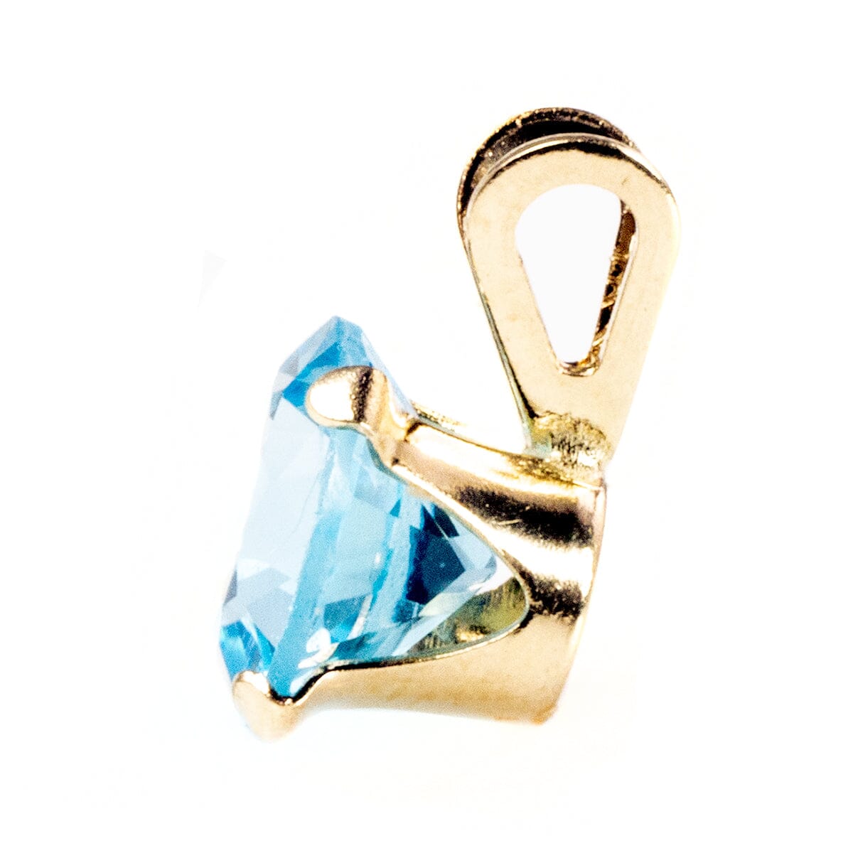 Great Lakes Boutique 14 k Gold &amp; Blue Topaz Pendant