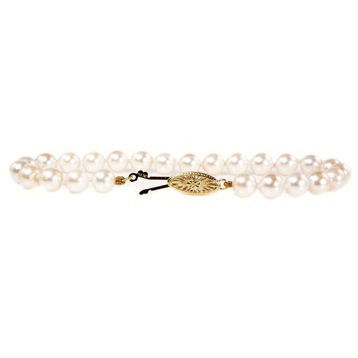 Great Lakes Boutique 14 k Gold Pearl Bracelet