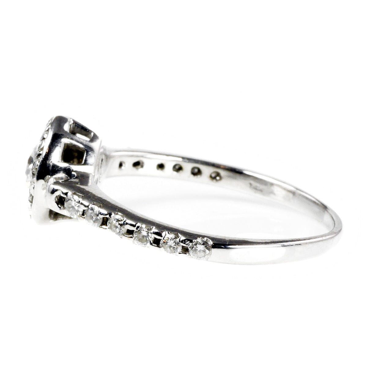 Great Lakes Boutique 14 k White Gold Diamond Ring