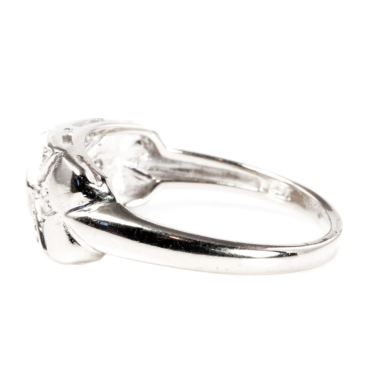 Great Lakes Boutique Vintage 14 k White Gold Diamond Ring