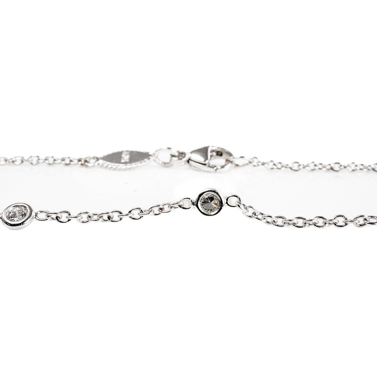 Great Lakes Boutique 18 k White Gold Diamond Necklace