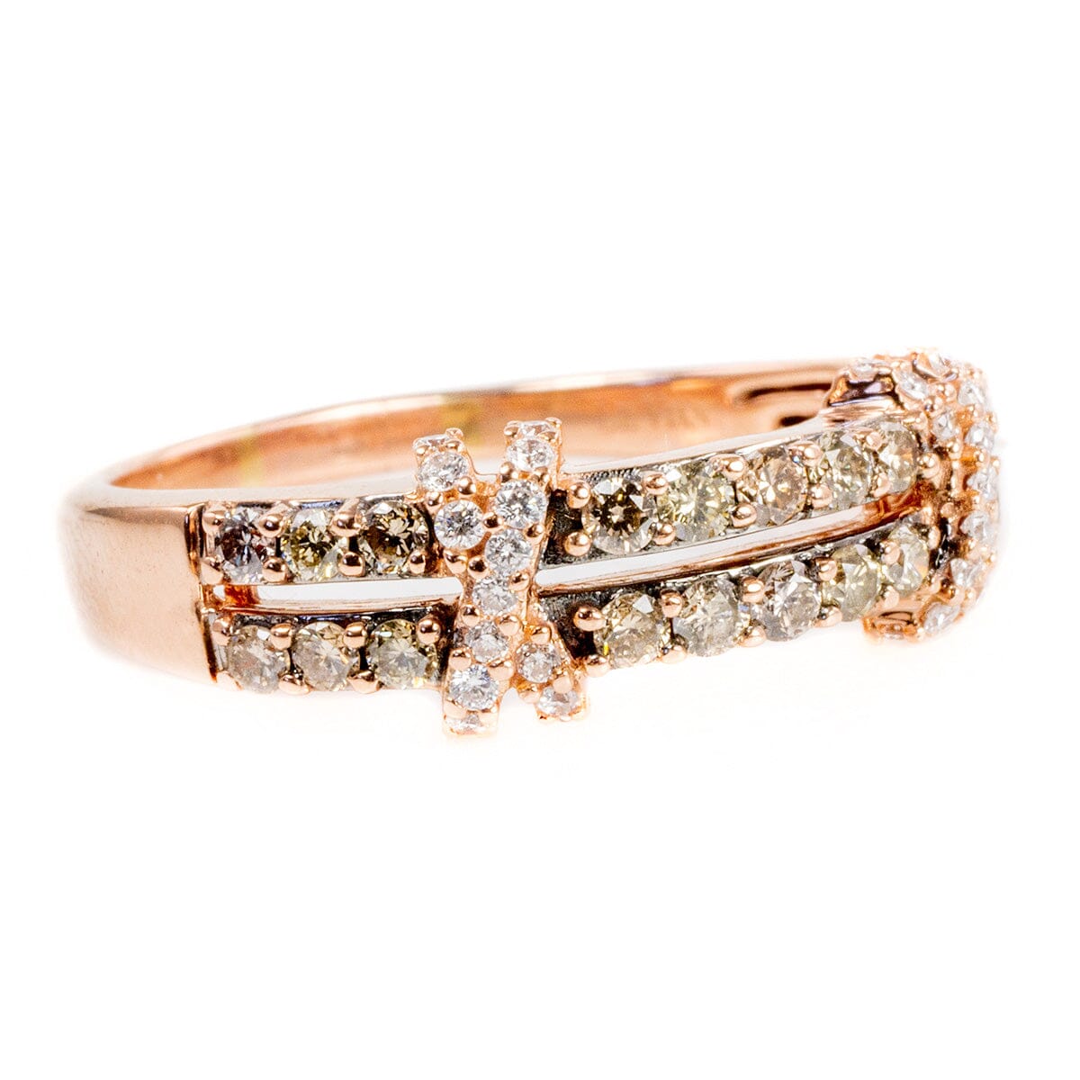Great Lakes Boutique Le Vian Strawberry Gold &amp; Diamond Ring