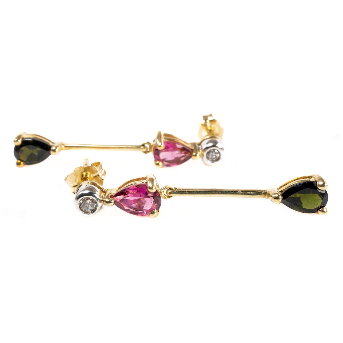 Great Lakes Boutique 10 k Gold &amp; Gemstone Drop Earrings