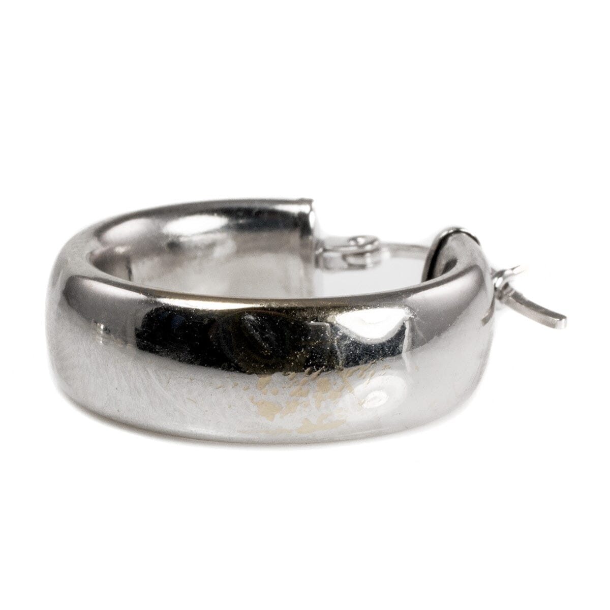 Great Lakes Boutique 14 k White Gold Hoop Earrings
