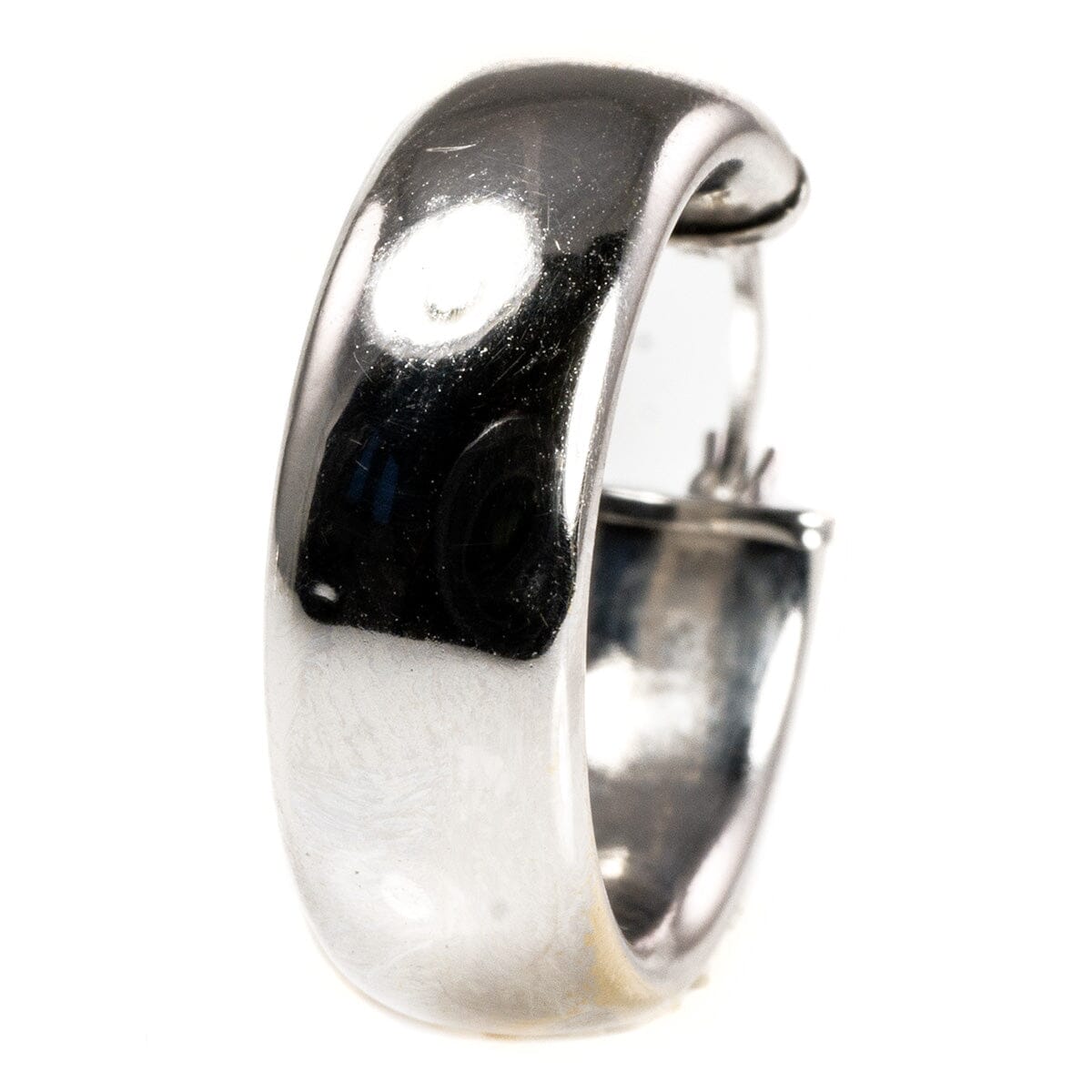 Great Lakes Boutique 14 k White Gold Hoop Earrings