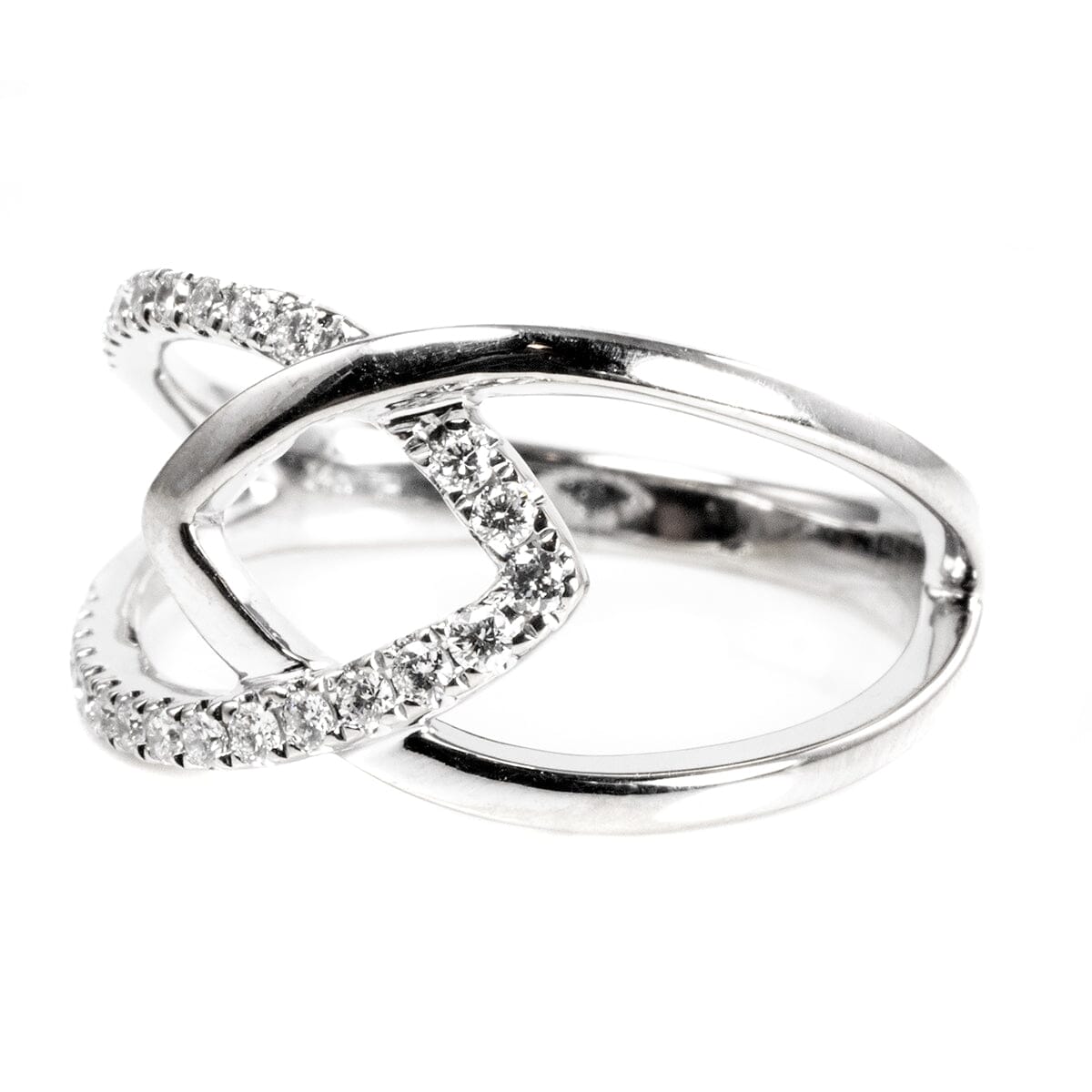 Great Lakes Coin 14 k White Gold Diamond Ring