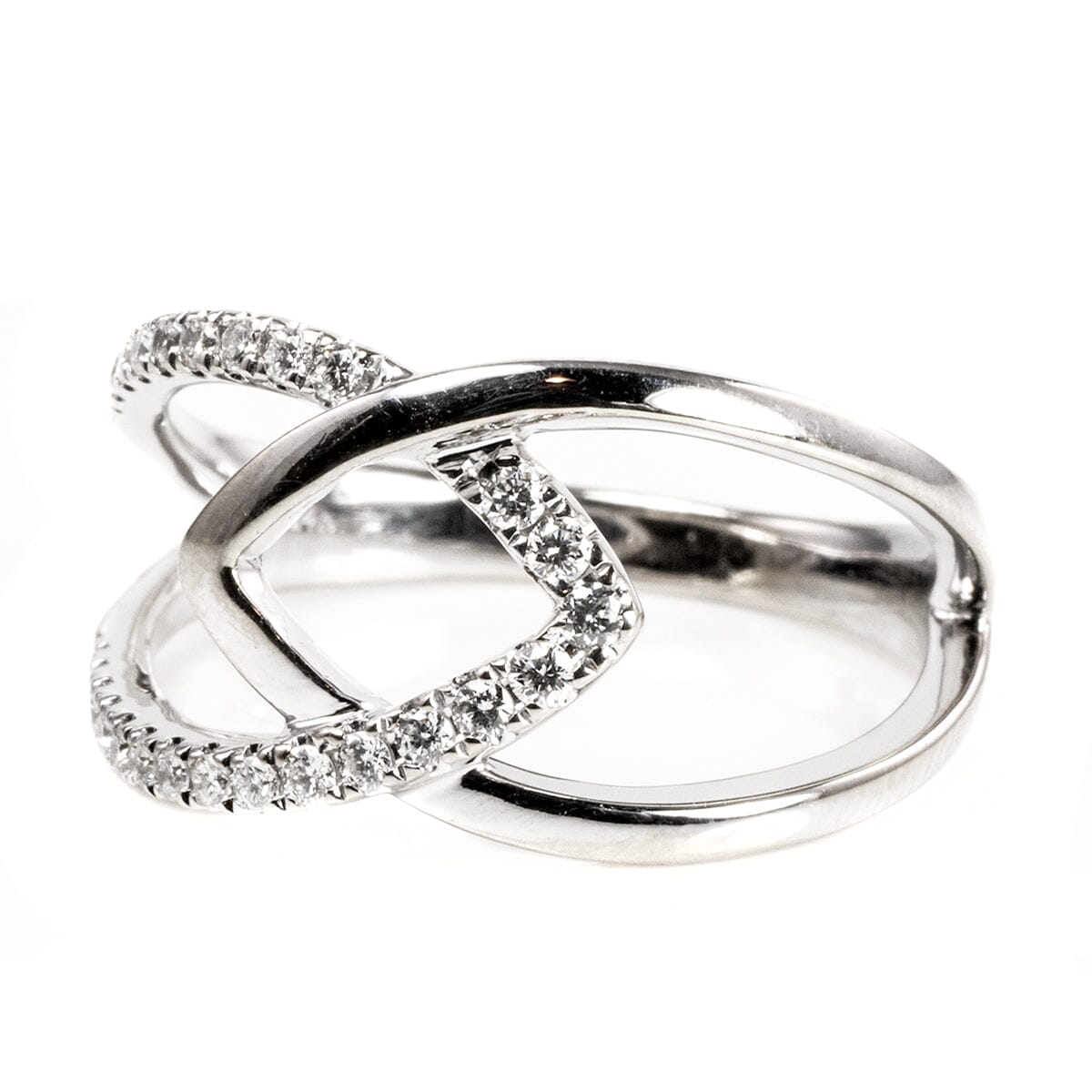 Great Lakes Coin 14 k White Gold Diamond Ring