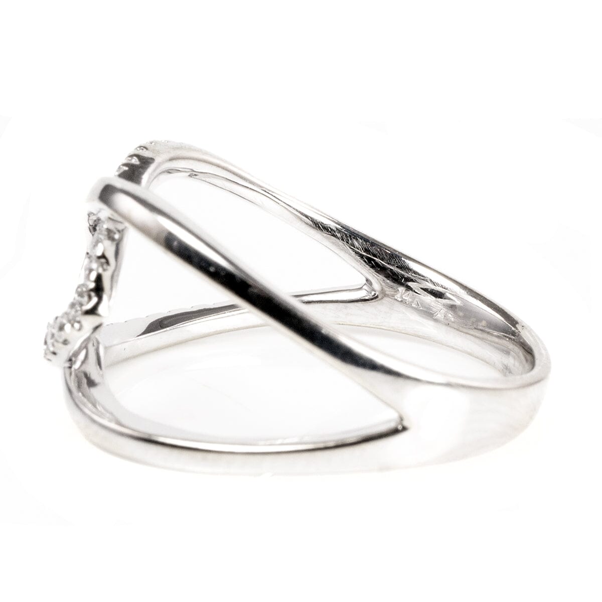 Great Lakes Coin 14 k White Gold Diamond Ring