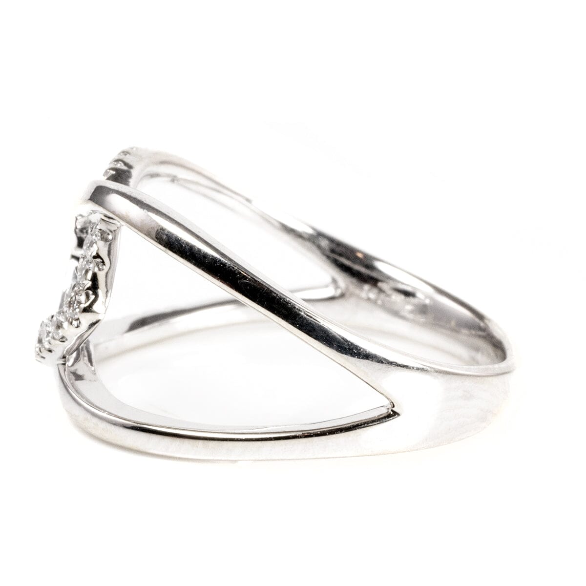 Great Lakes Coin 14 k White Gold Diamond Ring