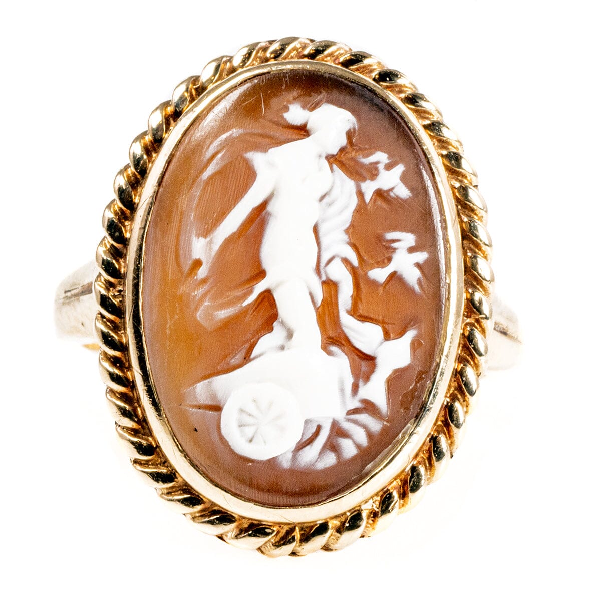 Great Lakes Boutique 10 k Gold Cameo Ring