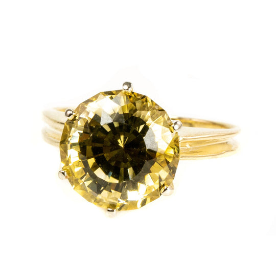 14 k Gold & Citrine Ring