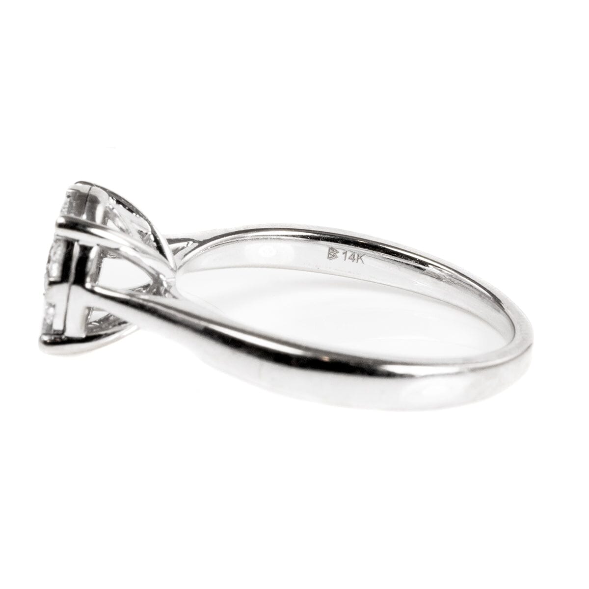 Great Lakes Boutique 14 k White Gold Diamond Ring