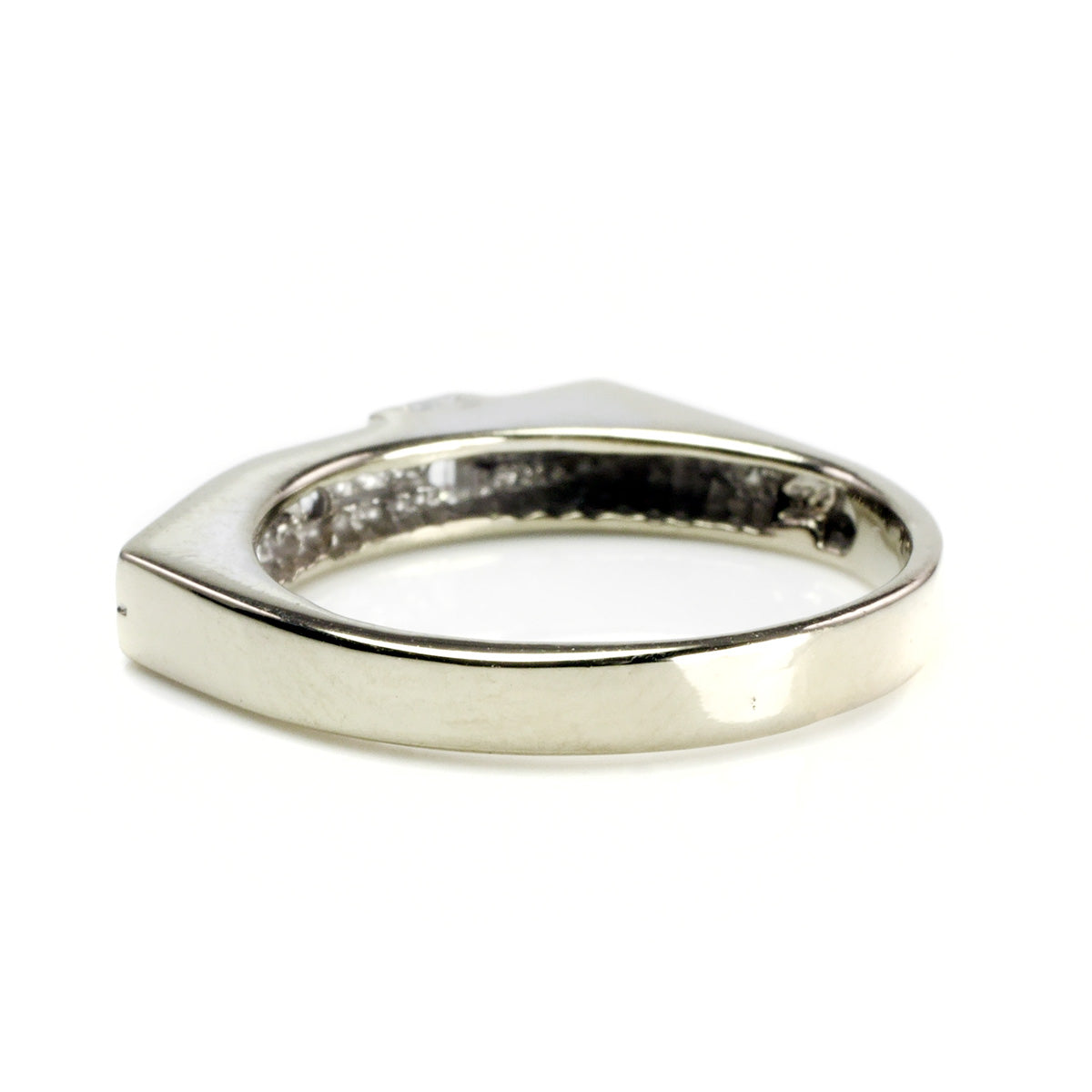 Great Lakes Boutique 14 k White Gold &amp; Diamond Ring