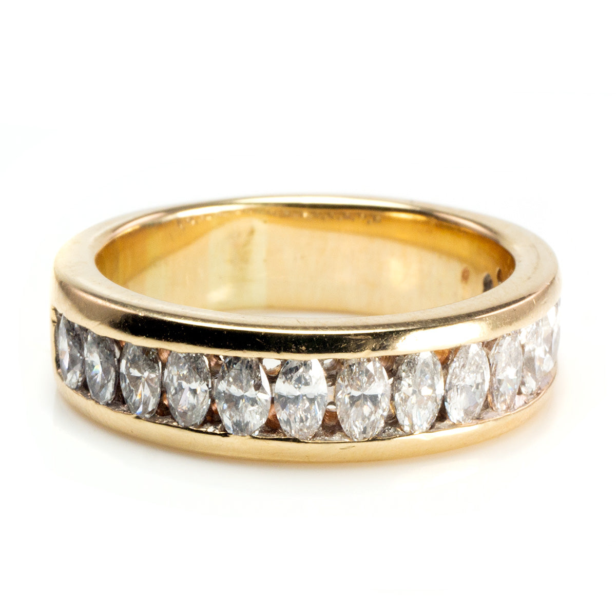 Great Lakes Boutique 14 k Yellow Gold Marquise Diamond Ring