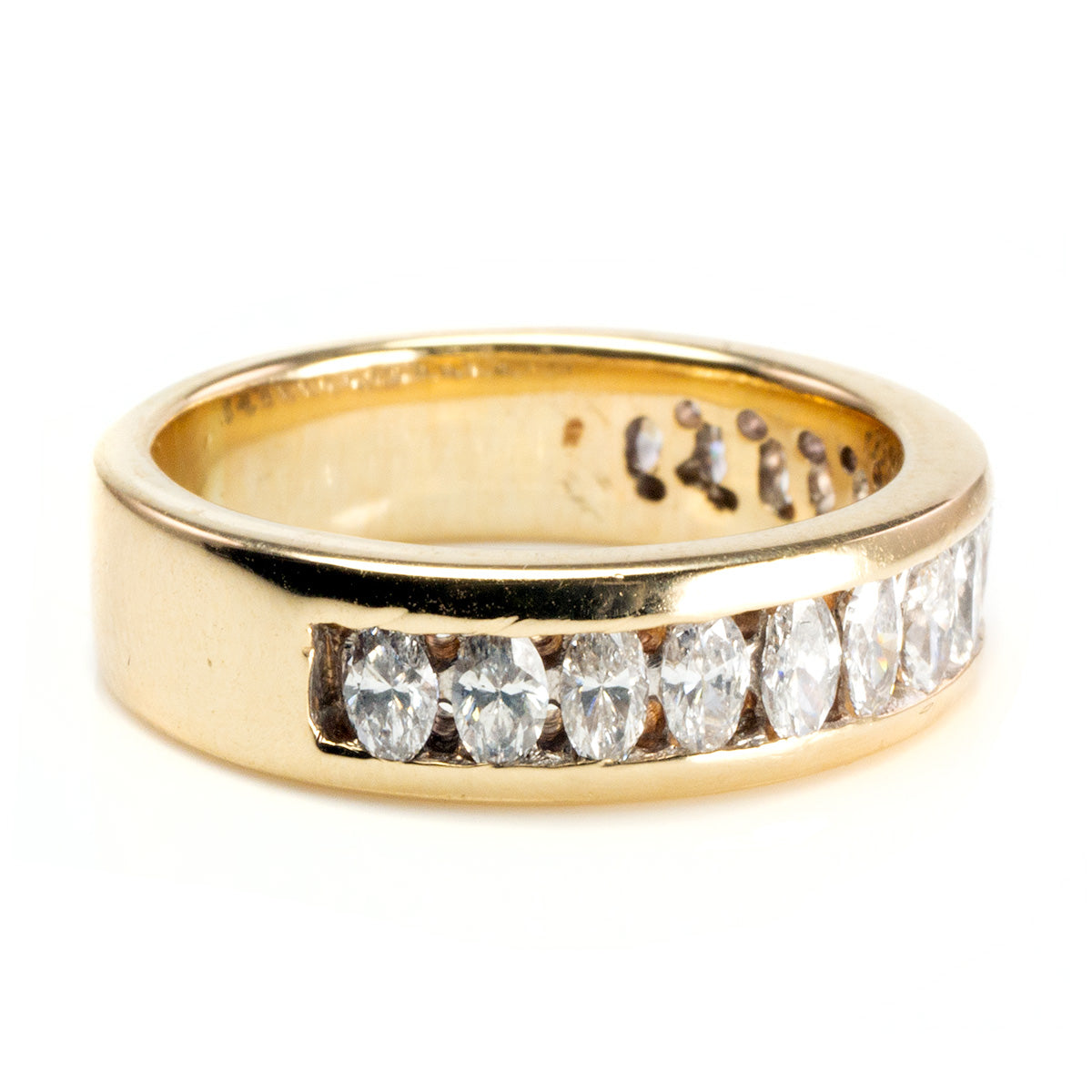 Great Lakes Boutique 14 k Yellow Gold Marquise Diamond Ring