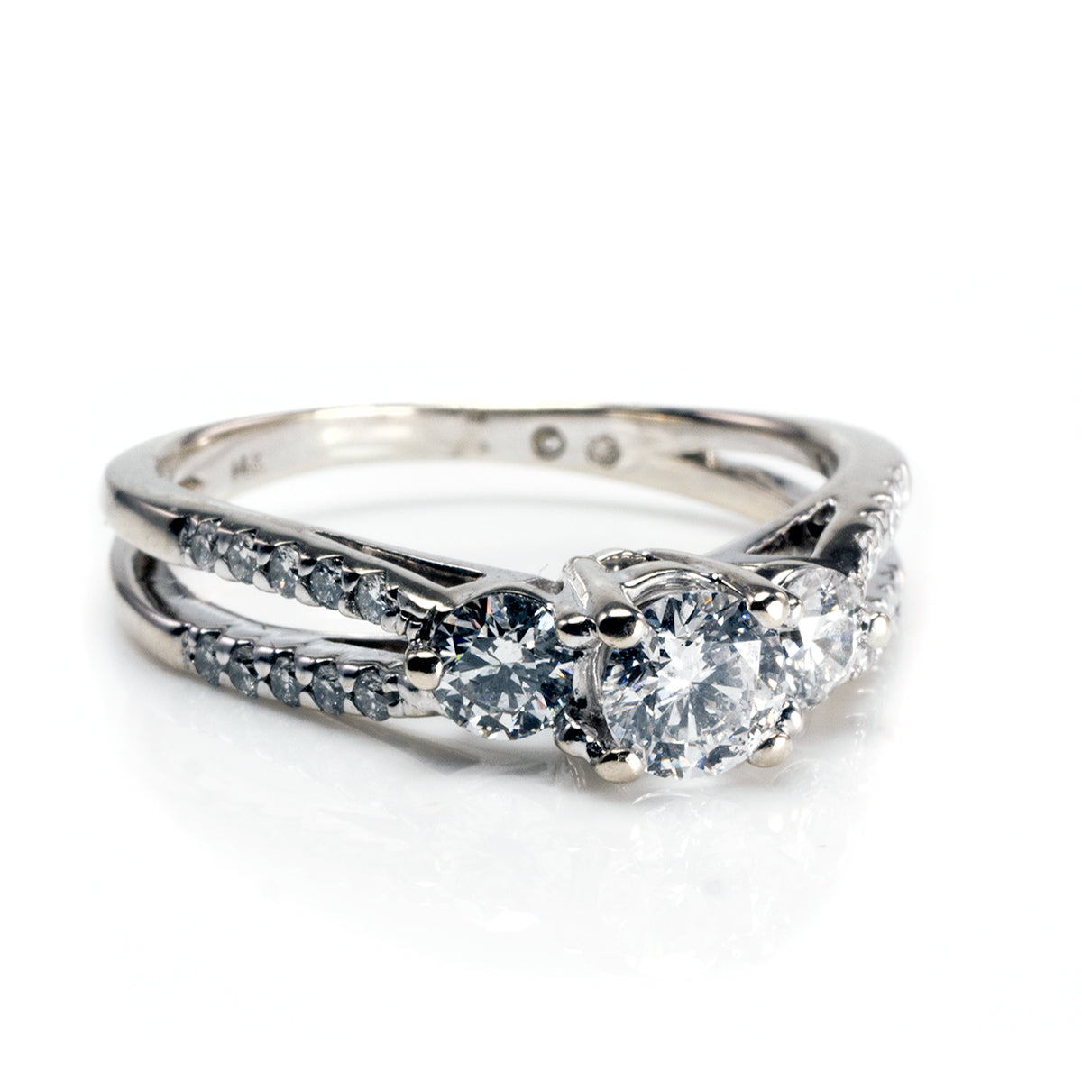 Great Lakes Boutique 14k White Gold Diamond Ring