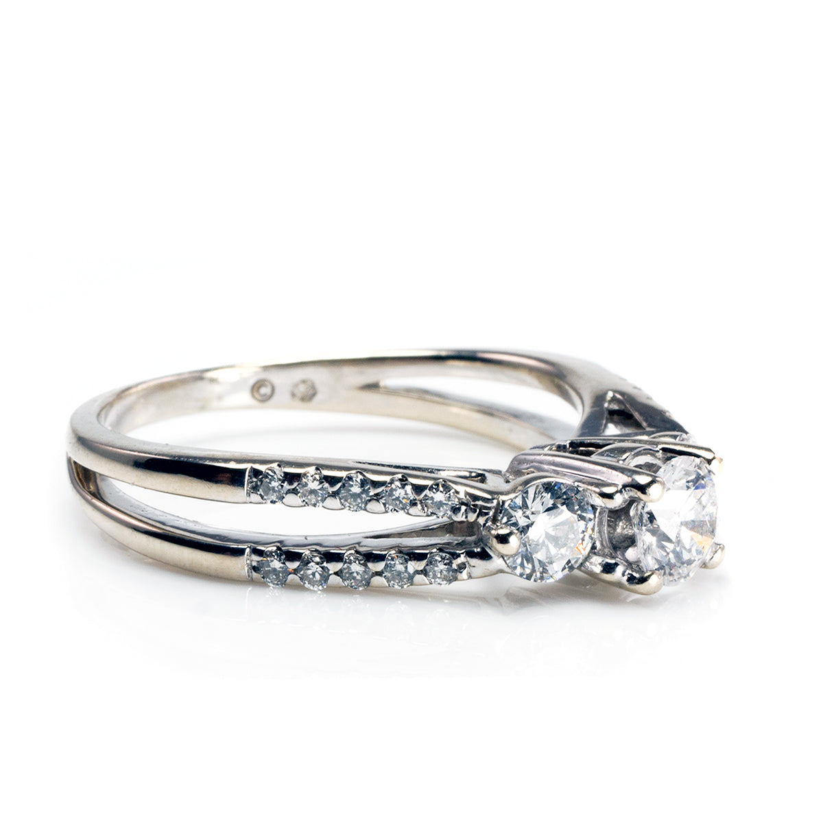 Great Lakes Boutique 14k White Gold Diamond Ring