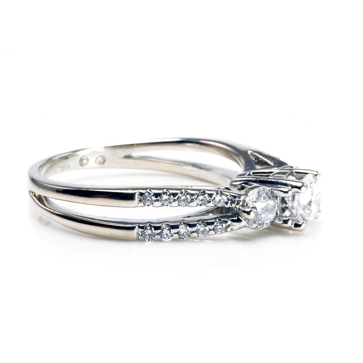 Great Lakes Boutique 14k White Gold Diamond Ring