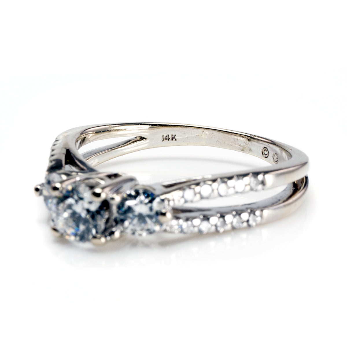 Great Lakes Boutique 14k White Gold Diamond Ring