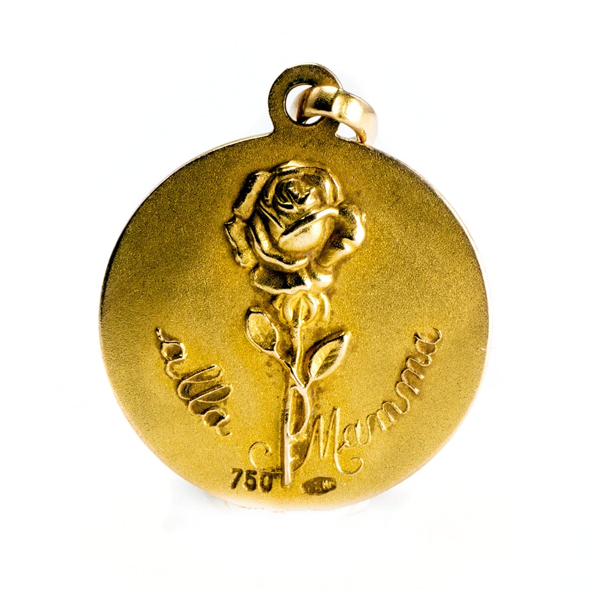 Great Lakes Boutique 18k Gold Mary &amp; Child Pendant