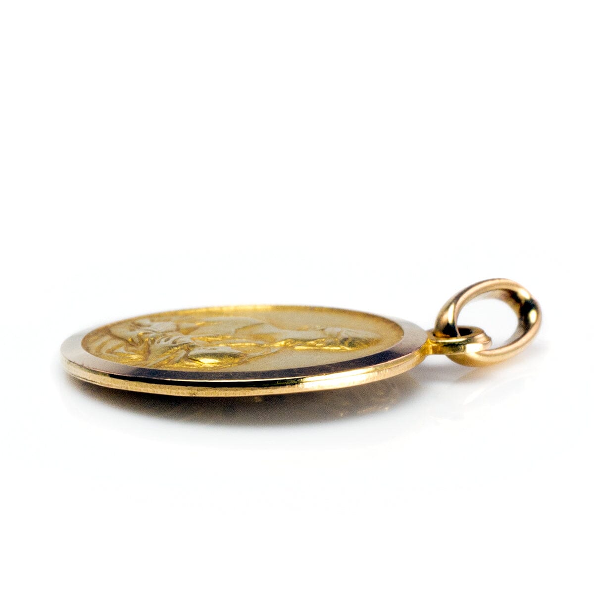Great Lakes Boutique 18k Gold Mary &amp; Child Pendant