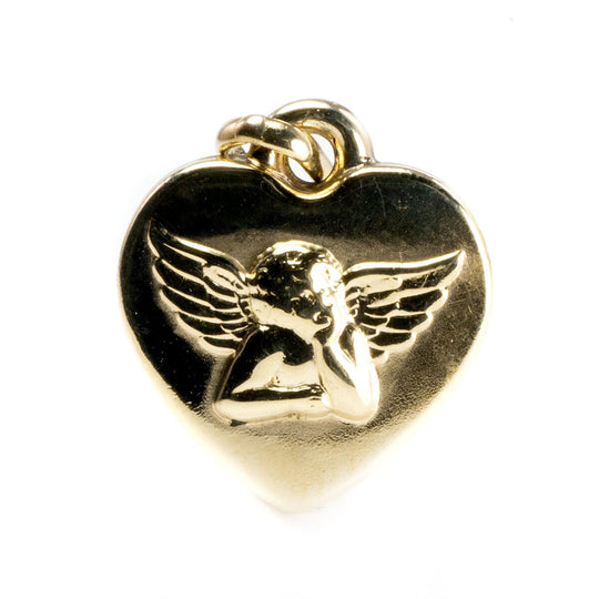 10k Gold Angel Pendant