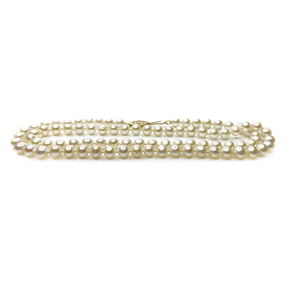 Great Lakes Boutique 14 k Gold Clasp Pearl Necklace