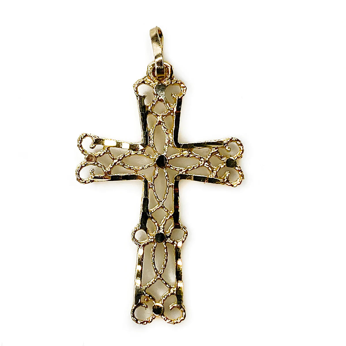 Great Lakes Boutique 14 k Yellow Gold Cross