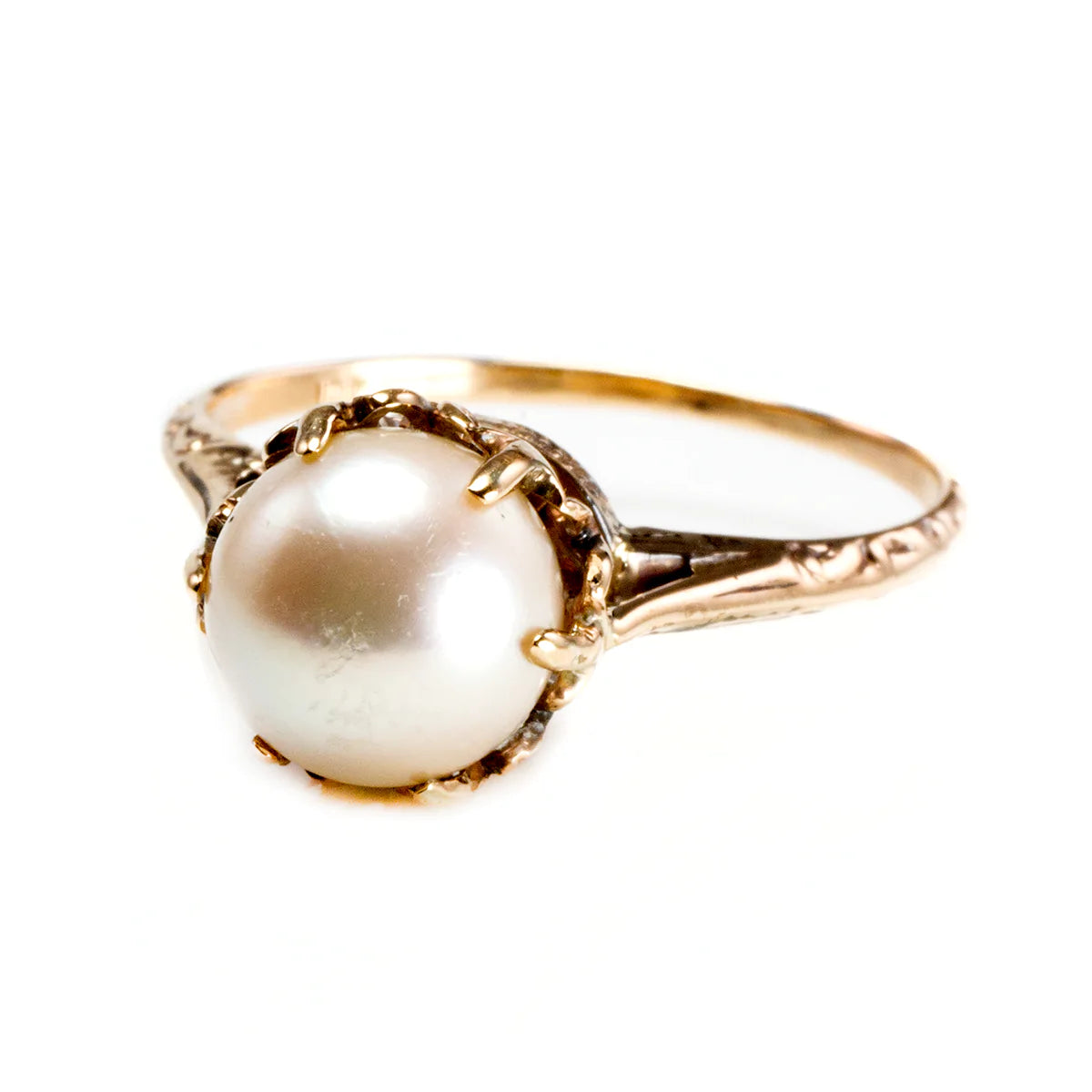 Great Lakes Boutique 10 k Yellow Gold Pearl Ring