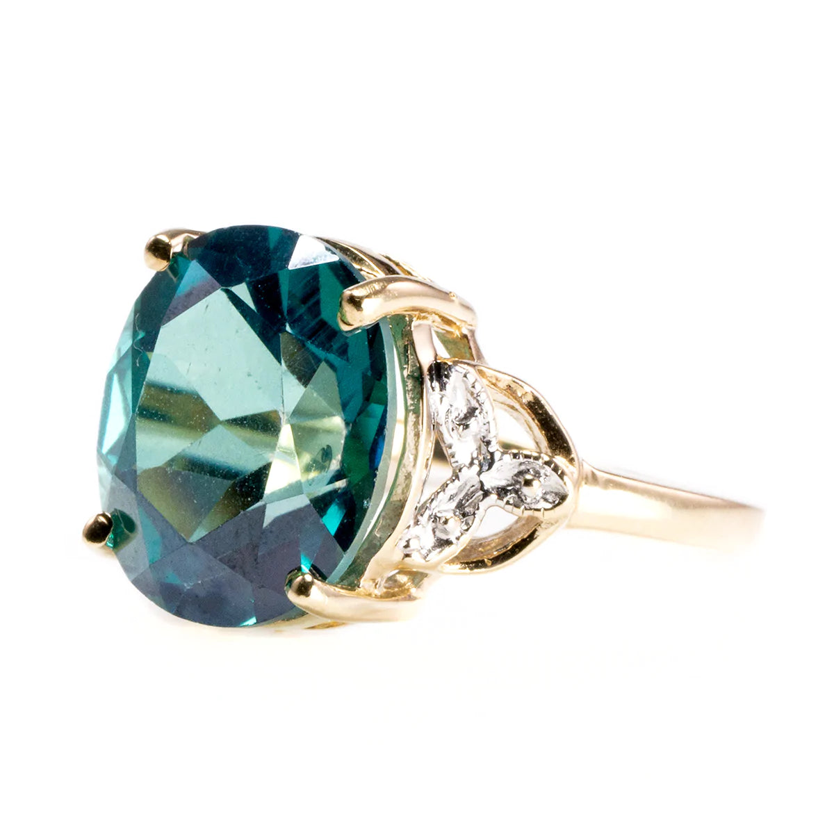 Blue green 2025 topaz rings