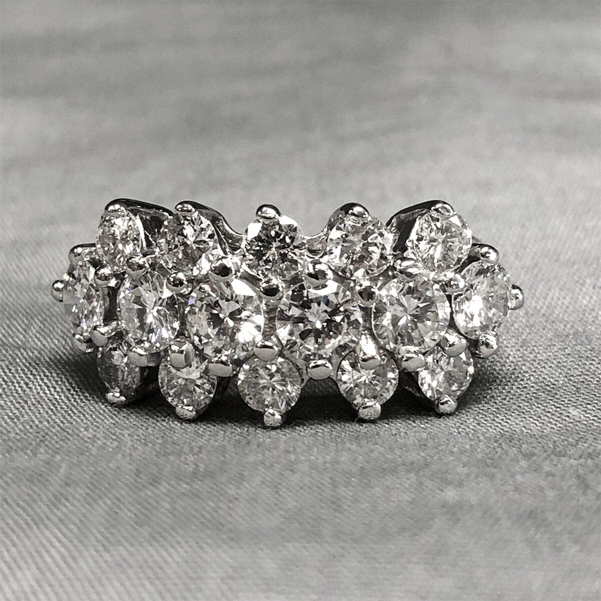 Great Lakes Coin 14 k White Gold Diamond Ring