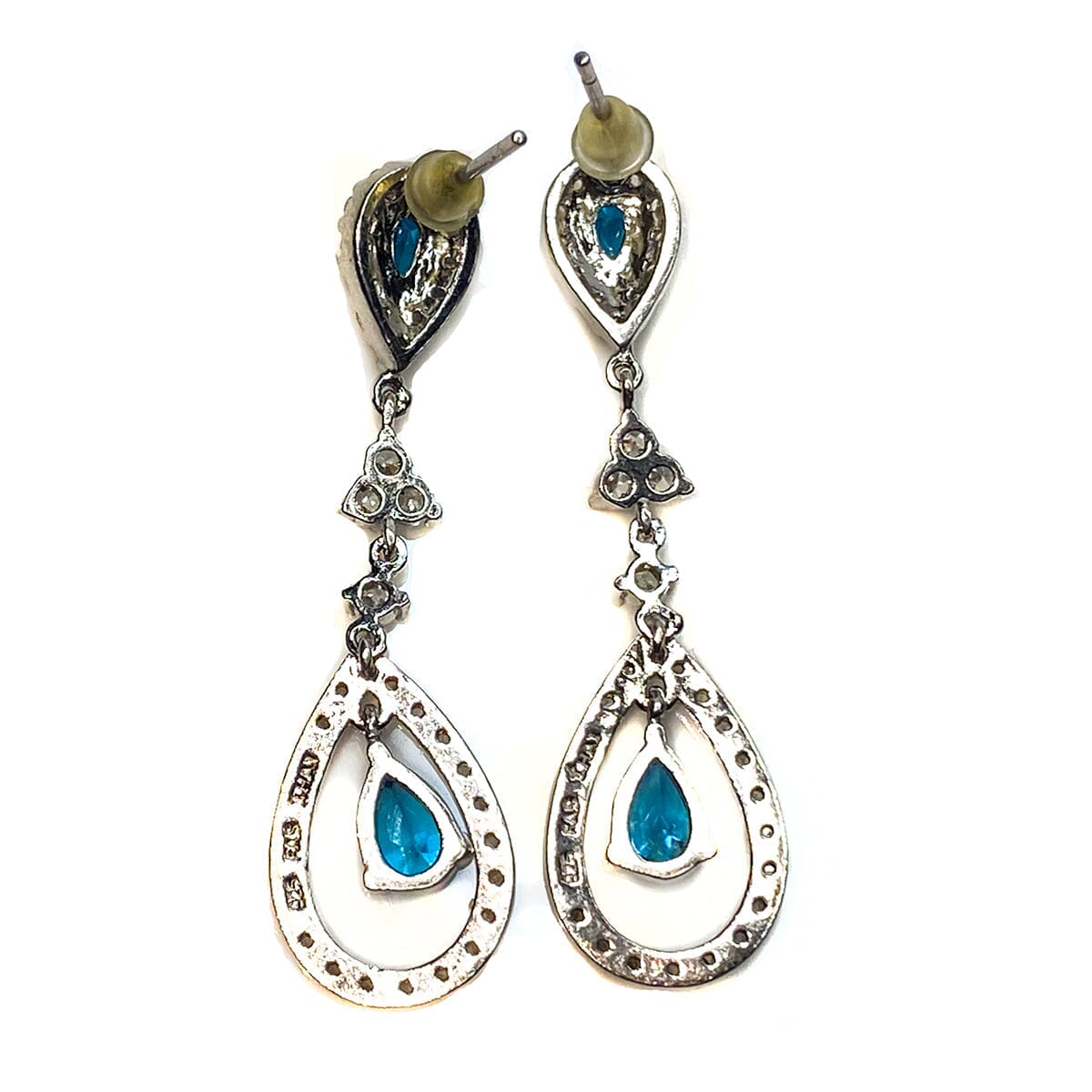 Great Lakes Boutique Silver and Cubic Zirconia Earrings